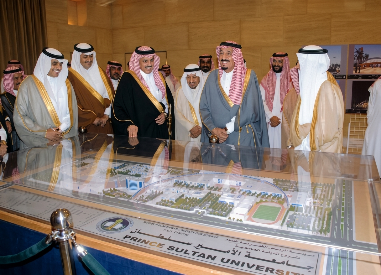 سموّه مع خادم الحرمين الشريفين الملك سلمان بن عبدالعزيز